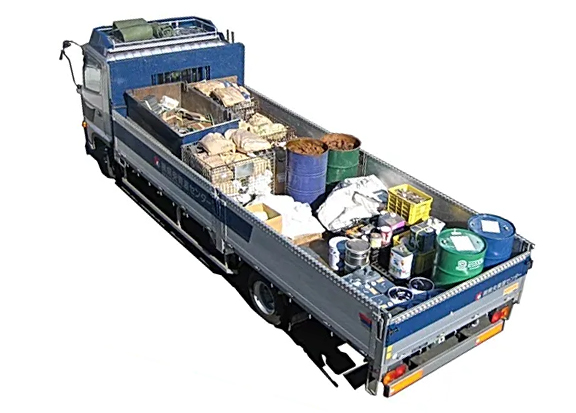 多品種・積合わせ回収